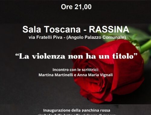 “La violenza non ha un titolo” Lunedì 25 Novembre 2024